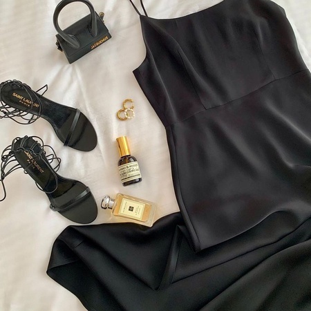 Платье - комбинация из шёлка