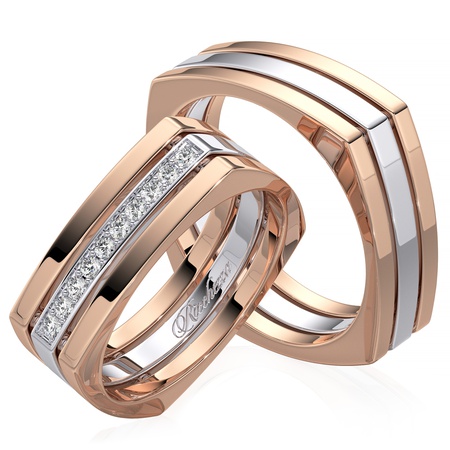 Обручальные кольца RS67