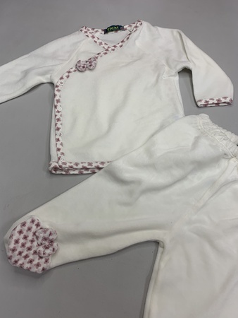 Кофточка распашонка велюровая flexi