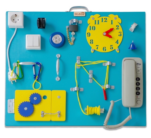 Бизиборд Woodle "Классик односторонний" 50 х 60 см