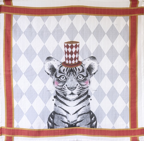 100% Organic Cotton Muslin Swaddles GOTS Certified