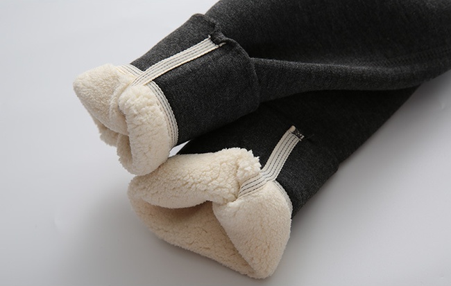 Осенне-зимние новые мужские толстые и флисовые теплые штаны с высокой талией, теплые хлопковые штаны из композитного овечьего флиса