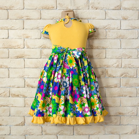 Платье для модных девочек (101-59)