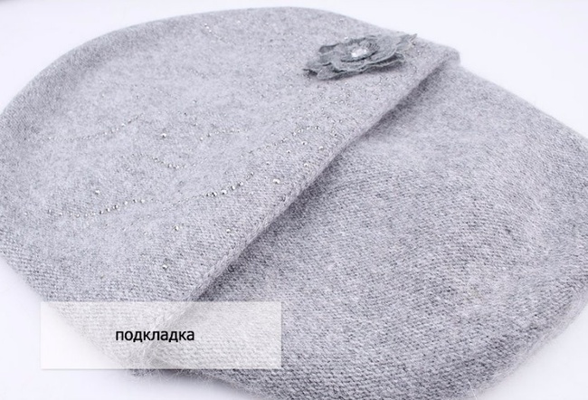 Yapay elmaslı kadın kış şapkası