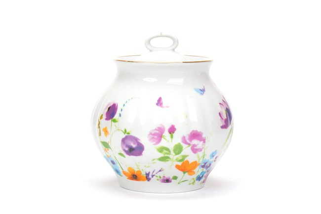 Сервиз чайный - Акварелька(Белый лебедь, 14 пред.)