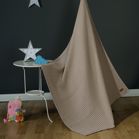 Baby %100 Organik Pamuklu Battaniye Kurabiye