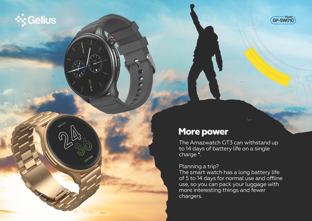 Akıllı Saat Gelius Pro GP-SW010 (Amazwatch GT3)