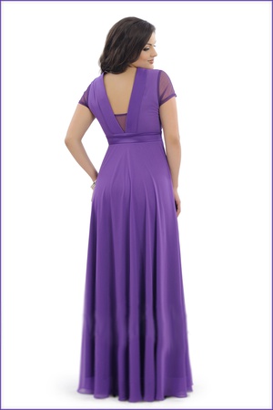 Вечернее платье в пол в европейском стиле