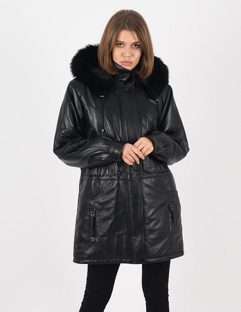 КОЖАНОЕ ПАЛЬТО