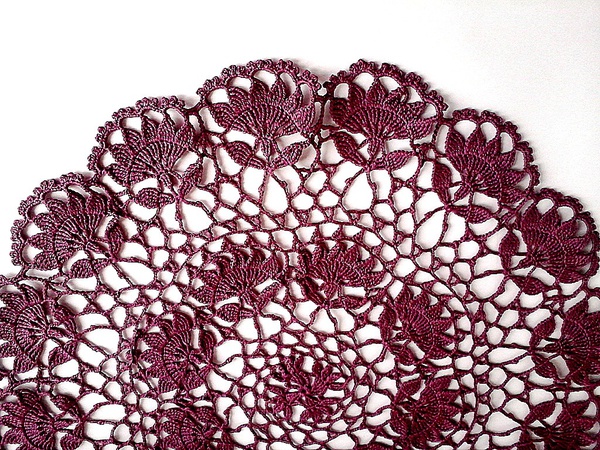 Crochet napkin