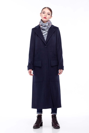 Пальто Деми, шерсть Турция