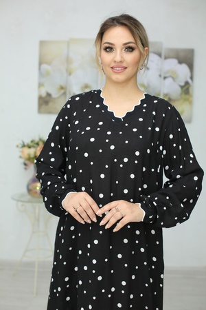 Платье трапеция  "зигзаг"