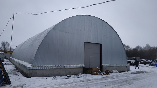 Строим ангары-зерносклады площадью 810 – 1881 кв. м. в Саратовской области.