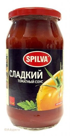 TATLI DOMATES SOSLU SPİLVA 800 GR