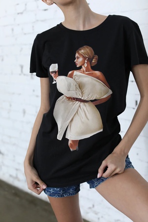 Футболка женская с принтом