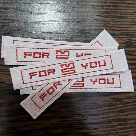 Custom labels, tags for clothes with your logo