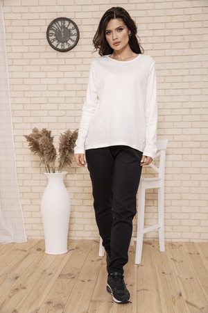 ЛОНГСЛИВ ЖЕНСКИЙ 129R1988 ЦВЕТ МОЛОЧНЫЙ