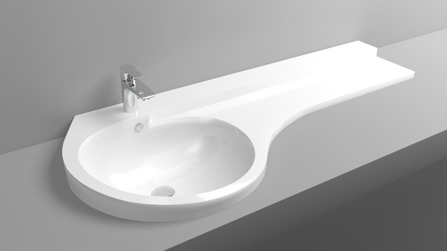 Lavabo Bonito 135 sol / sağ