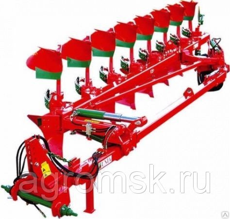 المحراث العكسي VIS XMS 7 + 1 مع حماية الربيع