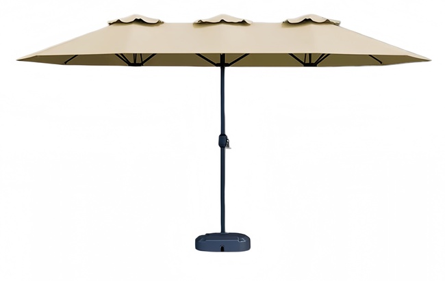 Square Cantilever Umbrella – 3.5m  Offset Patio Umbrella, 210T UV Fabric – Wholesale