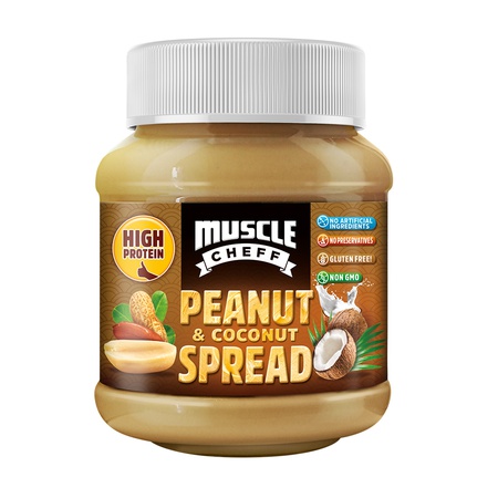 Muscle Cheff Proteinli Hindistan Cevizli Yer Fıstığı Kreması(350 G)