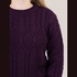 Свитер женский Пенелопа сиреневый 46-48