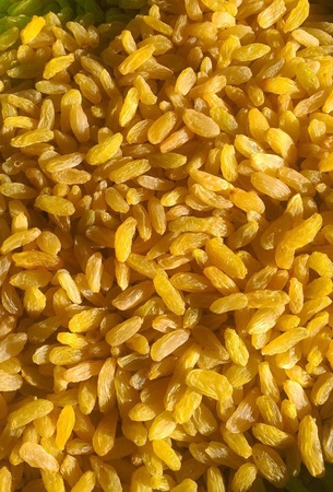 Изюм желтый жамбо. Экспорт из Узбекистана