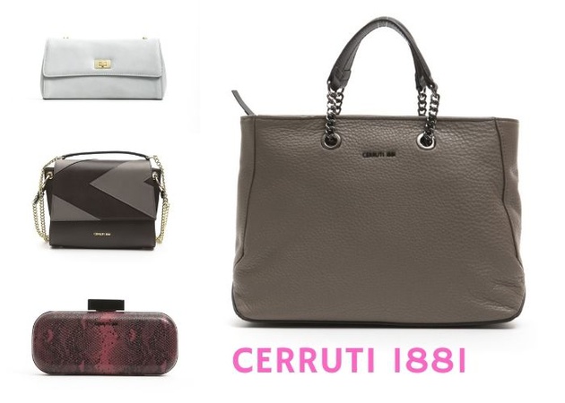 Bags from the Italian brand Cerruti 1881