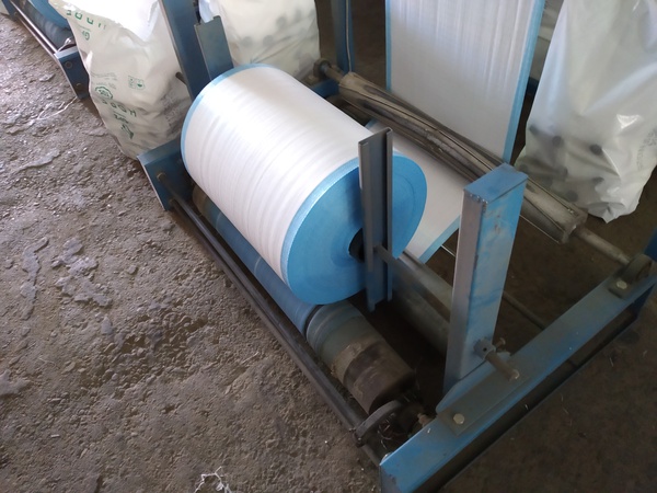 Büyük ebatlarda polietilen kumaş (kollu)