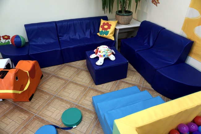 Yumuşak oyun seti &quot;Oynayarak öğrenme&quot;