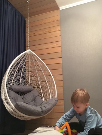 Koza asılı sandalye, bahçe mobilyaları