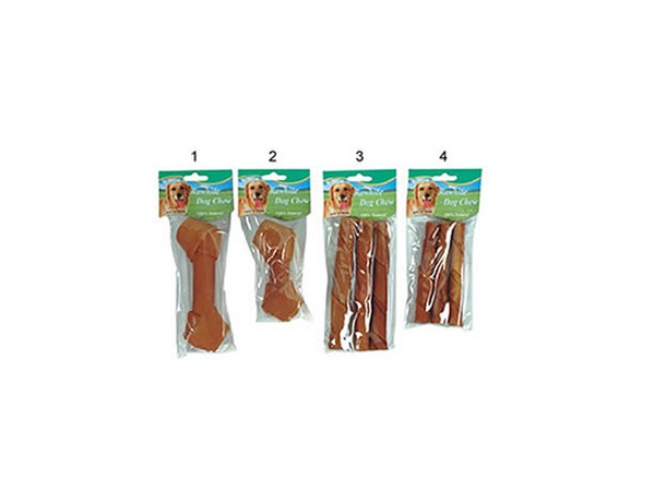 Собачьи жевательные блюда из копченой свинины с гикори