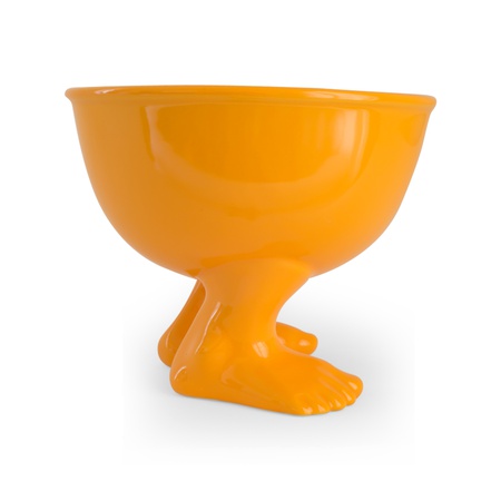 وعاء (طبق) برتقالي متوسط