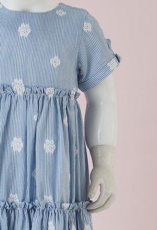 Yarım Kol Bebe Elbise