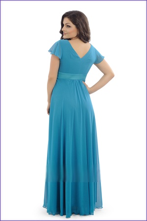 Женское вечернее платье из шифона