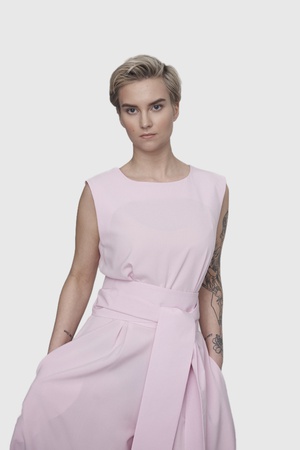 Rose Quartz Tulum Pembe