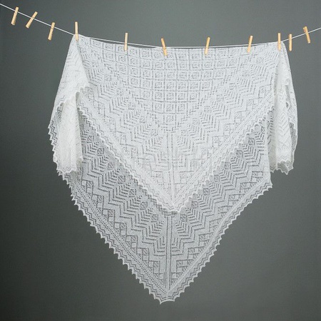 Оренбургский пуховый платок П3-120