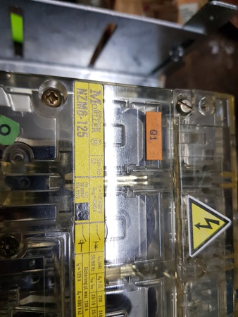 circuit breaker KLOCKNER MOELLER NZM6-125 thermal magnetic release