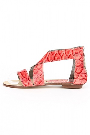 Sa005 kırmızı sandalet