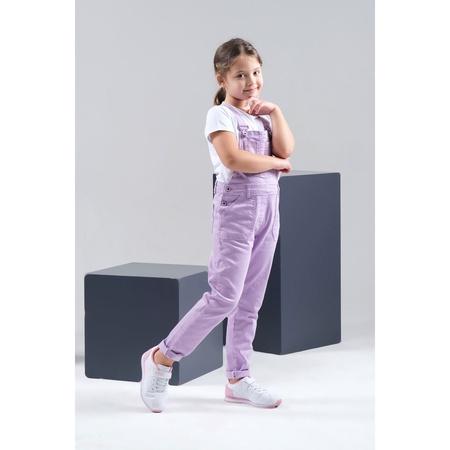 Toptan Kız Çocuk Kot Tulum (Tişört Hariç) 2-5Y