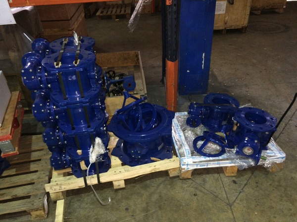 Kapatma ve kontrol vanaları.