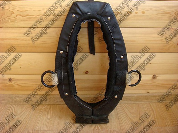 Хомут кожаный на пони