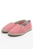 Espadrilles beyaz çizgili