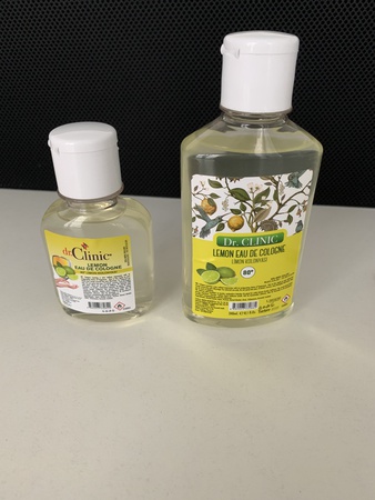 DR clinic antibacterial lemon cologne
