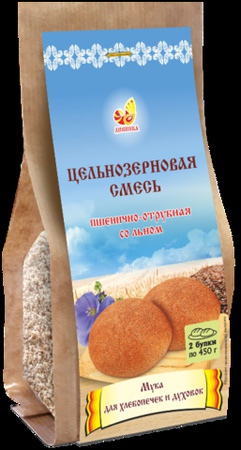 Смесь мучная, Дивинка, Хлебопекарная, пшенично-отрубная, 700 г