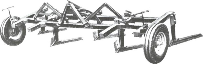 آلة التعشيب العريضة المسطحة KPSh-11