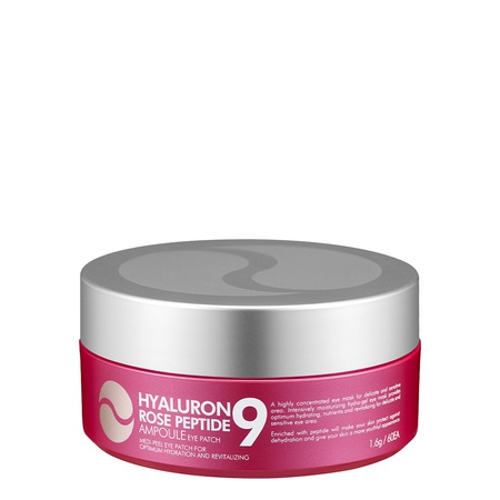 MEDI-PEEL HYALURON ROSE PEPTIDE9 Ампульные патчи для глаз