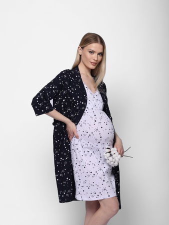 Халат и сорочка для беременных и кормящих