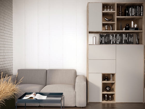 Декор ЛДСП Серый дымчатый