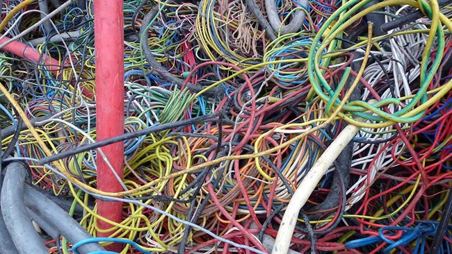 Kupfer, Aluminiumschrott